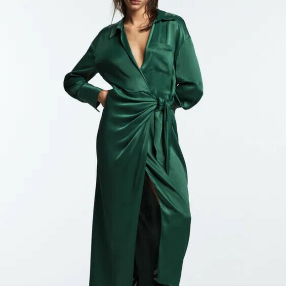 Zara Limited Edition Wrap Dress - Picture 6 of 7